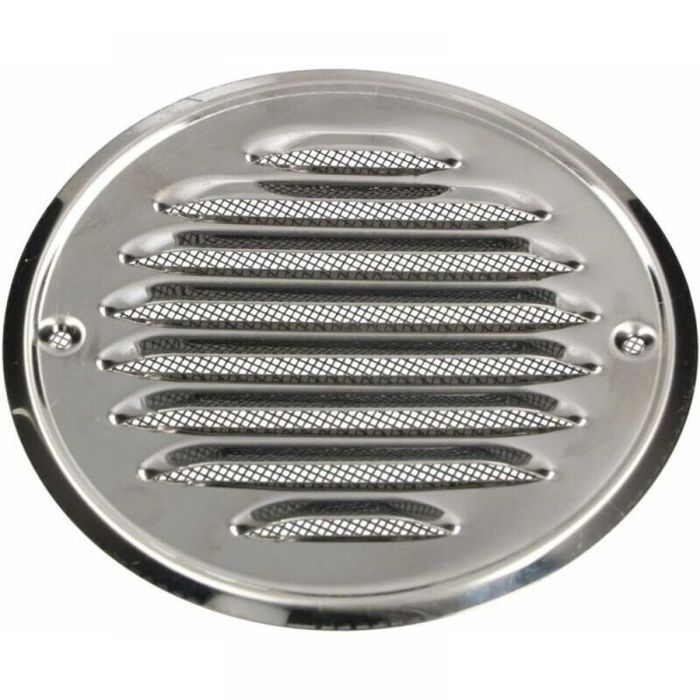Rosette De Ventilation Everlar – 2 Pièces, Inox AISI 304, Ø 125 Mm, Pour Tuyau 100 Mm, Réglable, Pour BBQ, Fumoir, Bateau, Camping-car, Maison, Garage