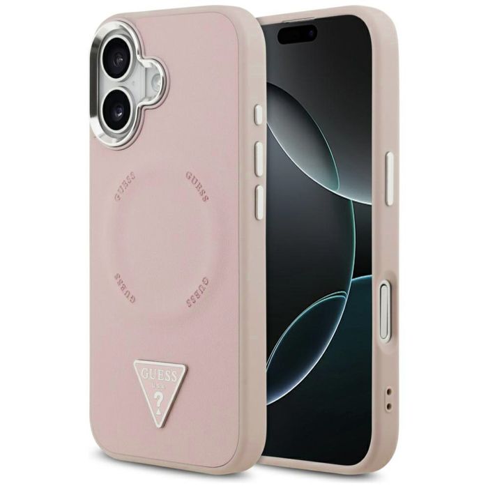 Étui Guess Triangle Logo MagSafe pour iPhone 17 Neuf