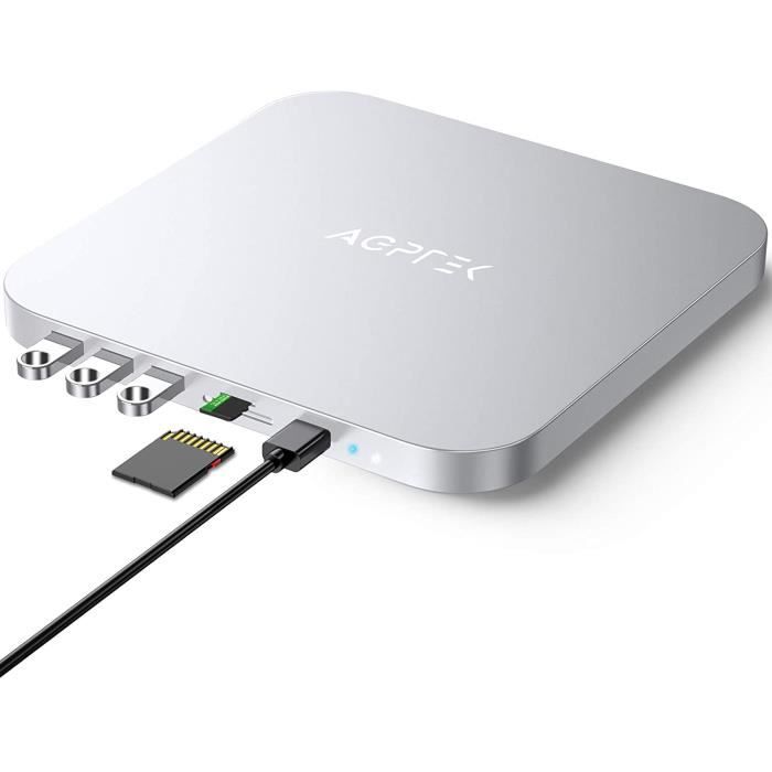 Housse De Protection AGPTEK Pour Disque Dur 2,5" - Étui EVA Antichoc Et Résistant à L'eau | Pour USB, Câbles, MP3