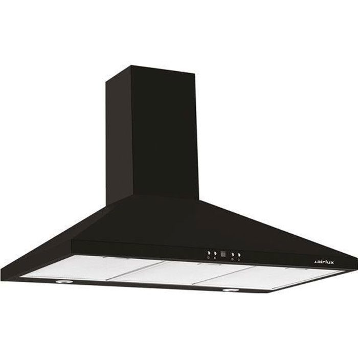 Hotte Decorative Airlux Ahp975bk Achat Vente Hotte Cdiscount