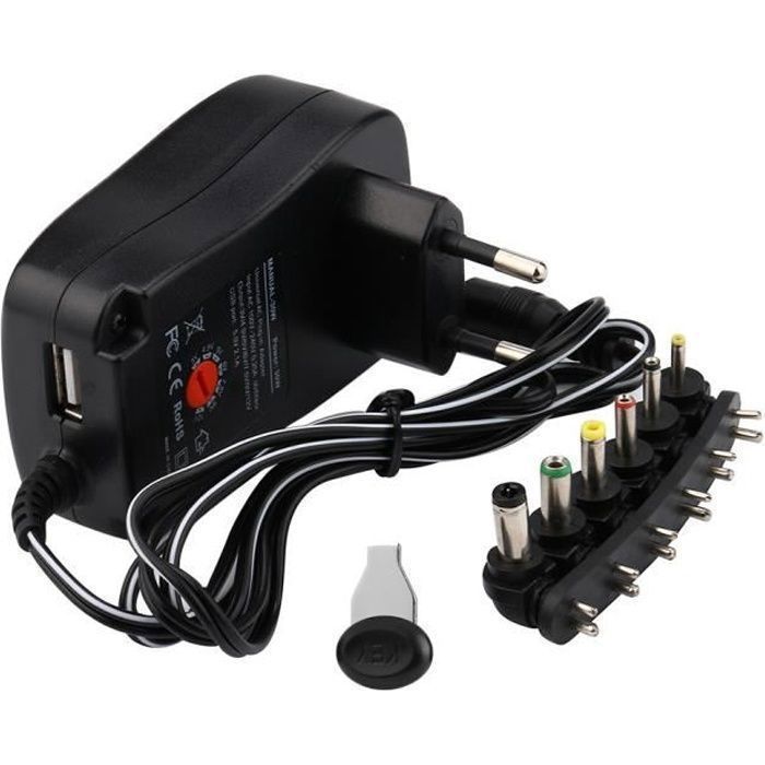 Adaptateur Secteur Alimentation Chargeur 6V pour Remplacement Intertek SVV-005-060-079-A2 puissance du c/âble dalimentation