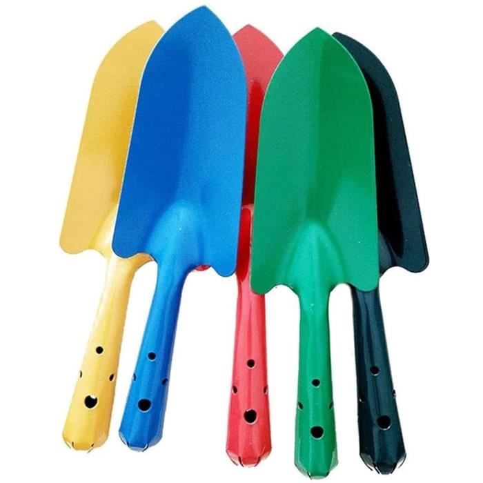 Pelle à Terreau De Jardin - Petite Pelle Ergonomique En Acier Inoxydable - Pour Rempotage, Plantation, Désherbage - Légère Et Maniable