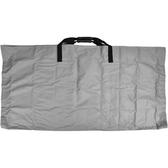 Sac De Collecte Feuilles 200 L Portable - Tissu Non-tissé PP, Pliable, Poignée Renforcée, Vert - 13