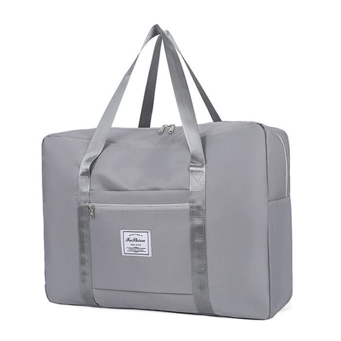 Trousse à double fermeture éclair - Grande capacité - En tissu Oxford