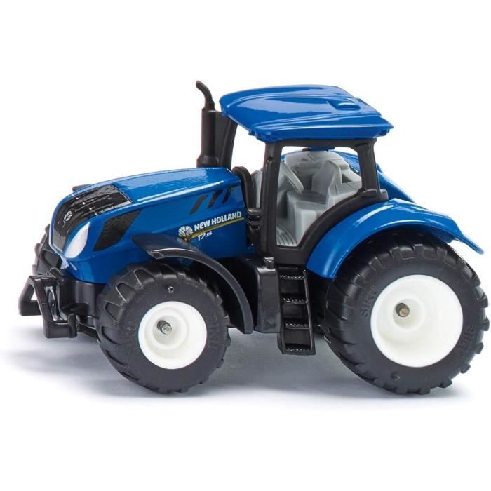 Tracteurs Et Remorques - 1091 New Holland T7.315 Tracteur Métal/plastique  Bleu Cabine Amovible Boule D attelage - Cdiscount Auto
