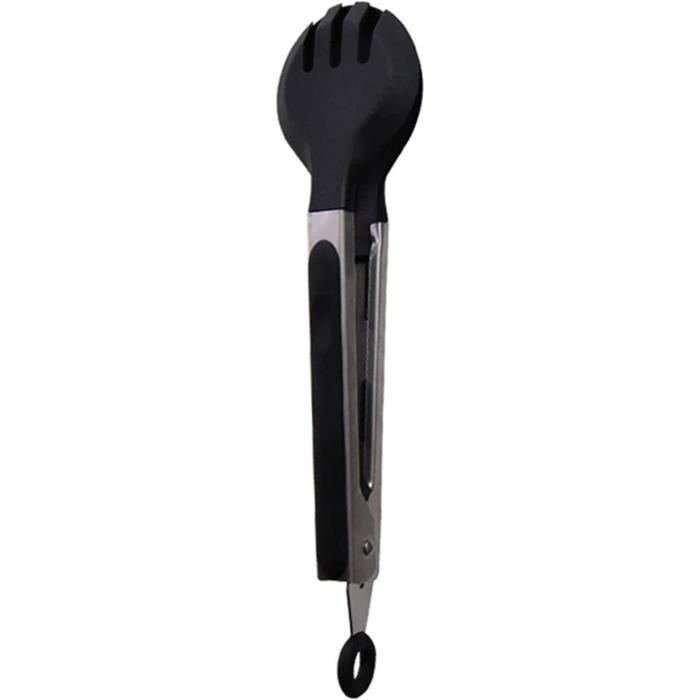 Lot De 2 Pinces En Bois De Bambou – 25 Cm, Pour Cuisine, Barbecue, Salade – Réutilisables - 9
