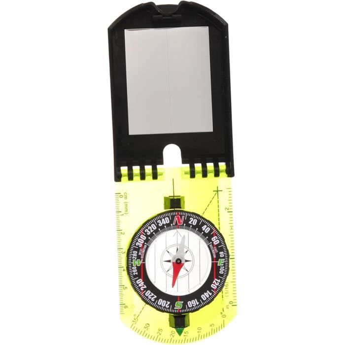Boussole De Camping Portable - Plastique Étanche - Survie Extérieur - Poche