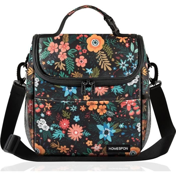 Sac Isotherme Congelable Pour Homme, Lunch Box Réutilisable Pour Femme