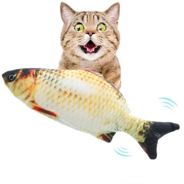 Jouet Chat Poisson Electrique Usb En Peluche Poisson Kicker Chat Jouet Avec Cataire Pour Chats Et Chatons Jouets Interactifs Oreille Cdiscount Animalerie Jouet Chat Poisson Electrique Usb En Peluche Poisson Kicker Chat Jouet Avec Cataire Pour Chats Et Chatons Jouets Interactifs Oreille Cdiscount Animalerie