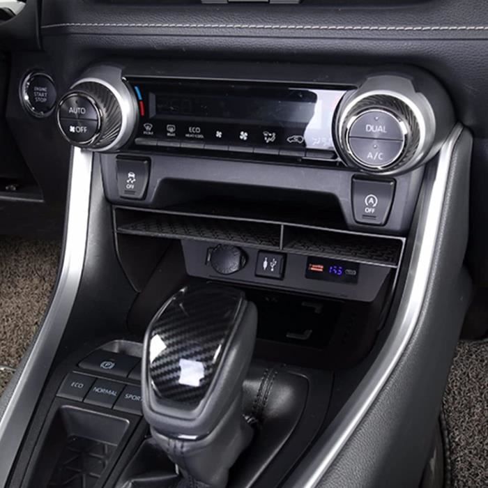 Yee Pin Console Centrale Compatible Rav4 2019-2022 Boîte Rangement ...