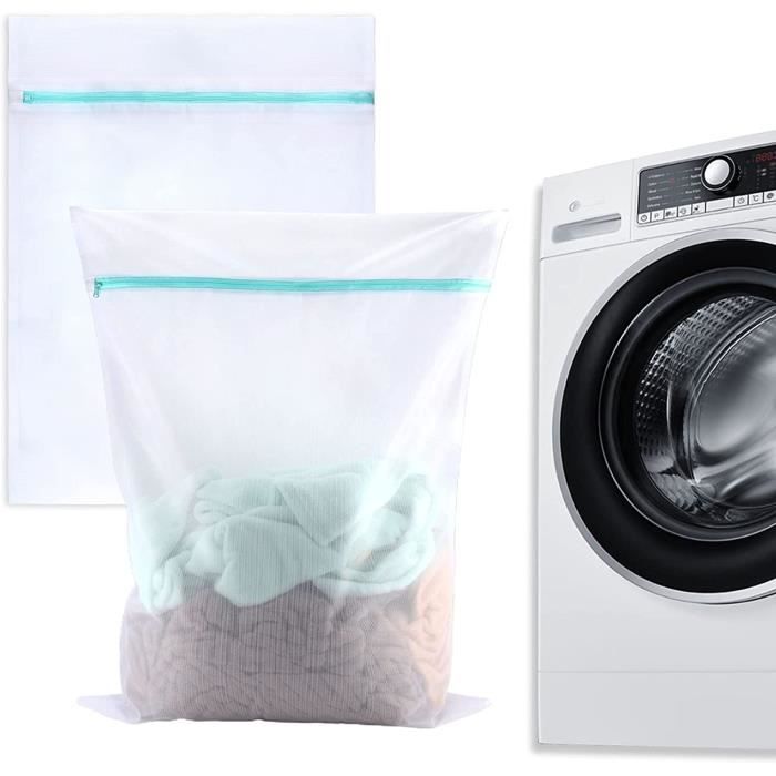 Filet à Linge, 2 Pcs Sac a Linge Machine a Laver, Filet Lavage Réutilisable en Maille Fine pour Filet à Linge, 2 Pcs Sac a Linge Machine a Laver, Filet Lavage Réutilisable en Maille Fine pour