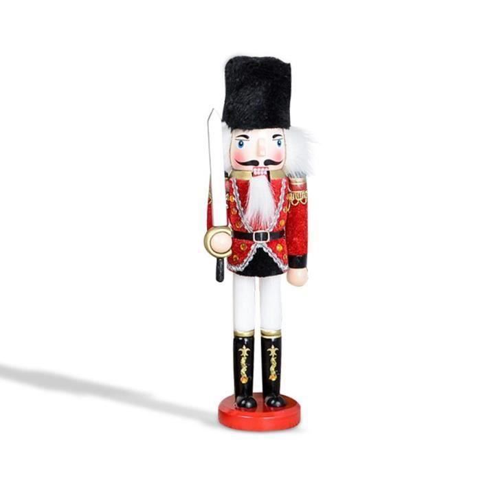 18 cm QLPXY Casse-Noisette Soldat Casse-Noisette Fait /à La Main pour La F/ête /à La Maison pour Enfants