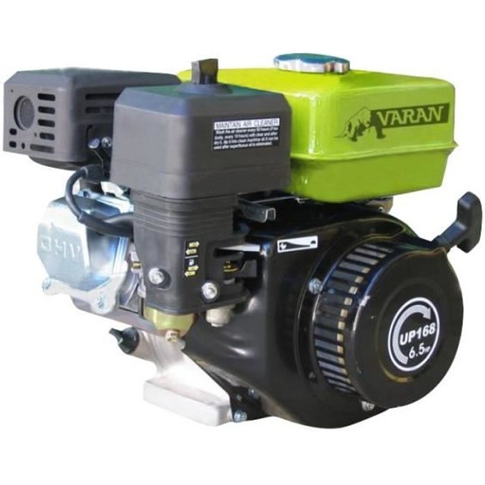 Moteur à Essence 7,5 CV 212 Cc OHV – Démarrage Électrique + Tirette, Moteur Industriel 4 Temps Pour Générateur, Motoculteur, Kart