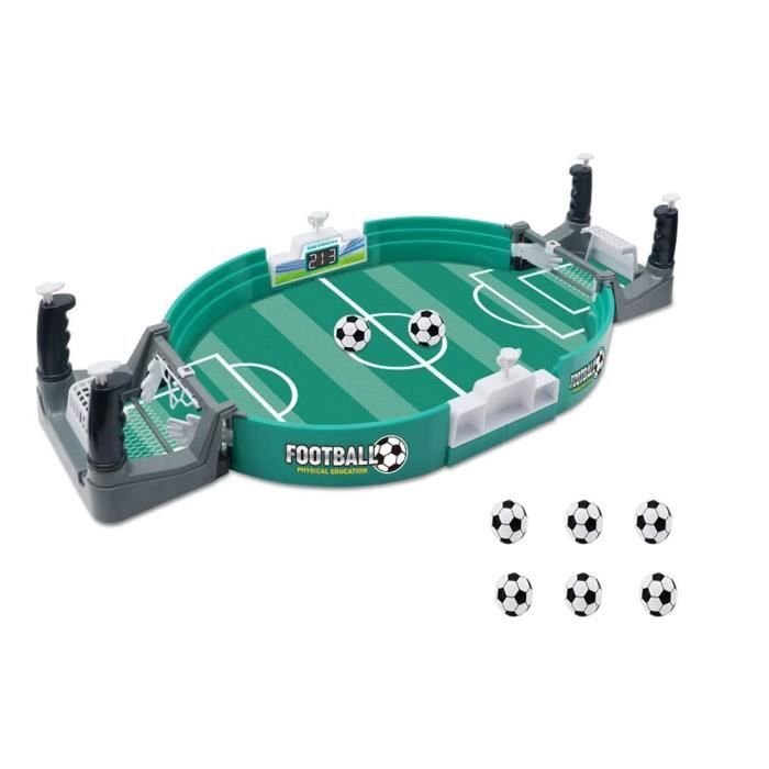 Mini Jeu de Football de Table, Jouet de Baby-Foot 2 Joueurs pour Enfants et Adultes, Jeu de Société Portable pour Réunions de Famille et Fêtes, Design en ABS Durable Mini Jeu de Football de Table, Jouet de Baby-Foot 2 Joueurs pour Enfants et Adultes, Jeu de Société Portable pour Réunions de Famille et Fêtes, Design en ABS Durable