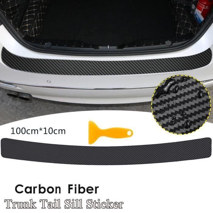 Autocollant Protection De Pare Chocs Arrière En Fibre De Carbone Meg43693 Achat Vente Coffre Arriere Autocollant Protection De Pare Cdiscount