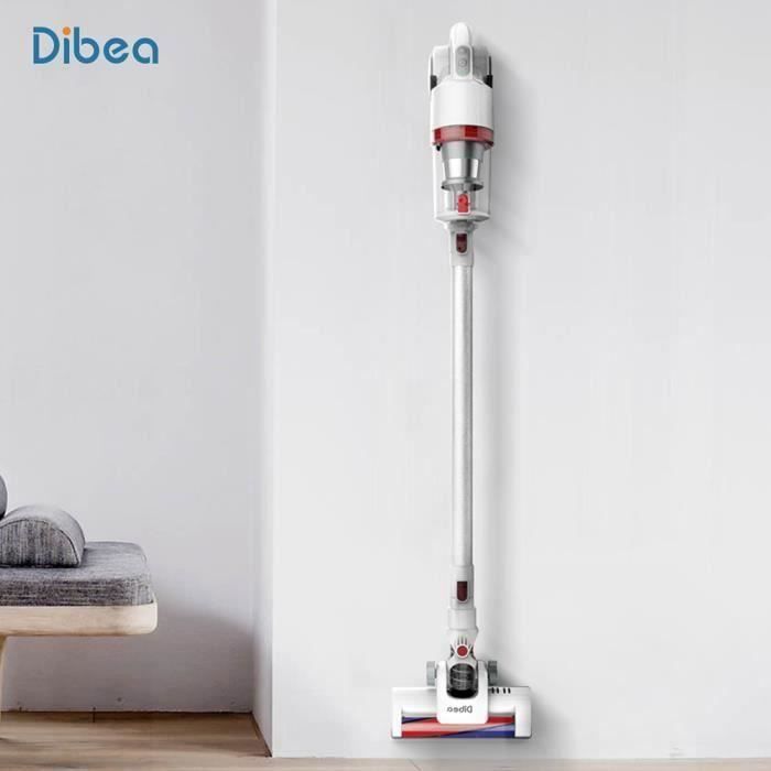 Dur/ée de Fonctionnement 1,33 kg lumi/ère pour Tapis de Sol Dur D008 Pro Orange Aspirateur sans Fil Dibea sans Fil Aspirateur /à Main Puissant 26 KPa 320W Batterie rempla/çable 2 en 1 45 Min