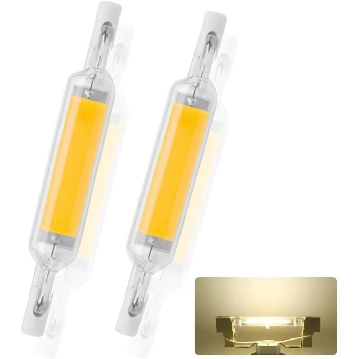 Ampoule LED R7S 78mm 15W Blanc Naturel 4000K, 1500LM, Équivalent Lampe