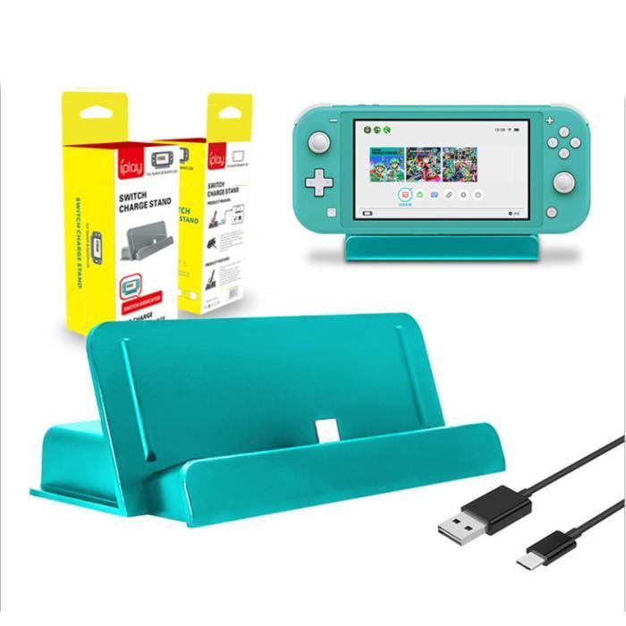 Pour Nintendo Switch Lite Chargeur De Siege Console De Jeu Chargeur Universel Commutateur De Siege Mini Chargeur Vert Cdiscount