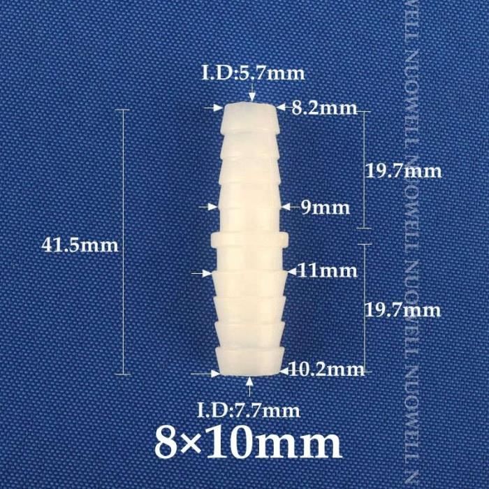 130 Pcs Connecteurs De Tuyau En Plastique,Kit De Raccords D'irrigation