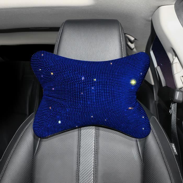 TD® coussin voiture cuir oreiller confortable appui tête ergonomique nuque  siège conduite sécurité protège cou colonne vertébrale - Cdiscount