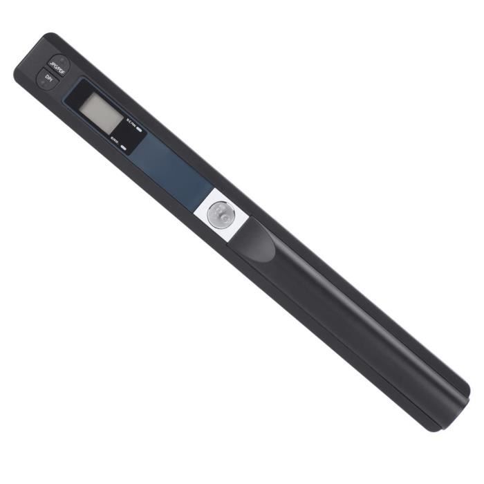 Drfeify Scanner à main Mini Petit Scanner Portable à Main Type de Stylo ABS Équipement de Scannage Sans Lecteur A4