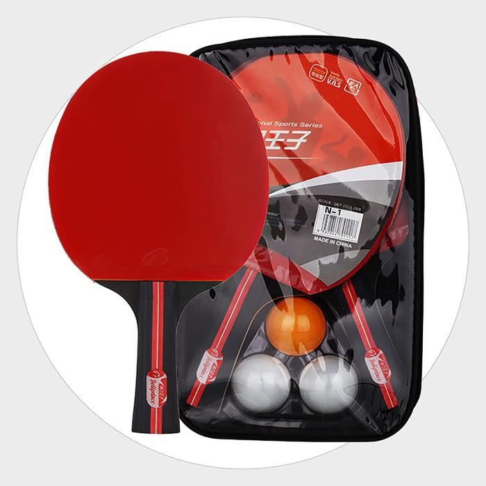 Raquettes de tennis de table et de ping pong