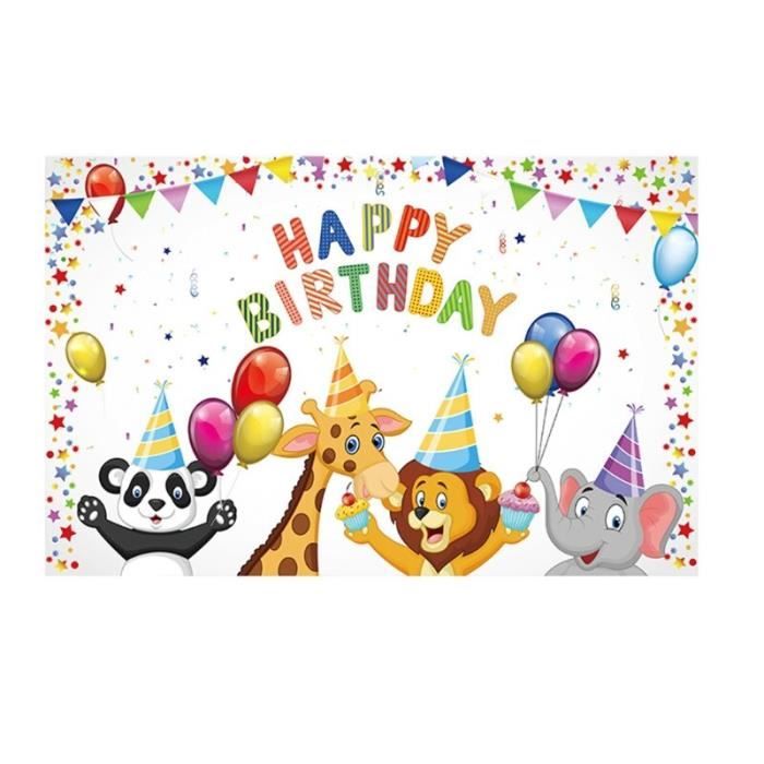 Affiche De Joyeux Anniversaire En Polyester Decor De Fond De Fete Banniere Coloree Pour Enfants Garcons Filles Cdiscount Maison Affiche De Joyeux Anniversaire En Polyester Decor De Fond De Fete Banniere Coloree Pour Enfants Garcons Filles Cdiscount Maison