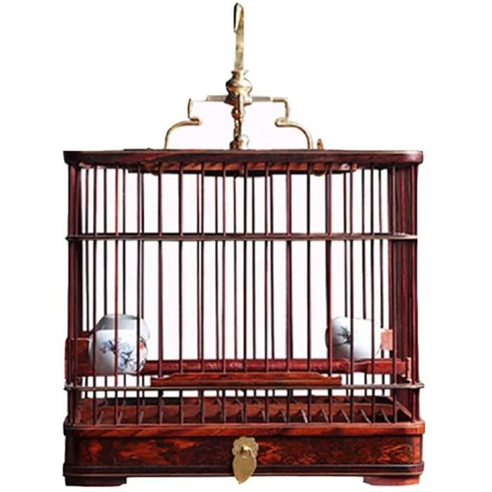 Cage oiseau en Bois Massif D