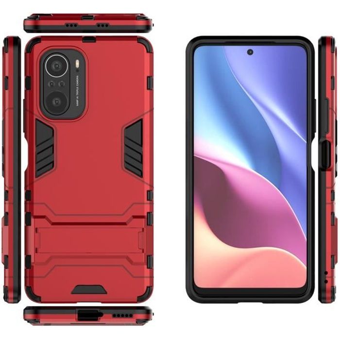Coque Antichoc Noire Odeydo Pour Xiaomi POCO F5 5G – Protection Renforcée Et Design Premium