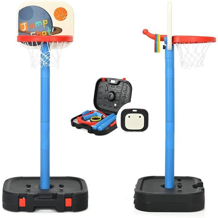 Panier Basket Et Jeu De Fléchettes 2 En 1 Chithor - Pour Enfants - Intérieur/Extérieur - Pliable