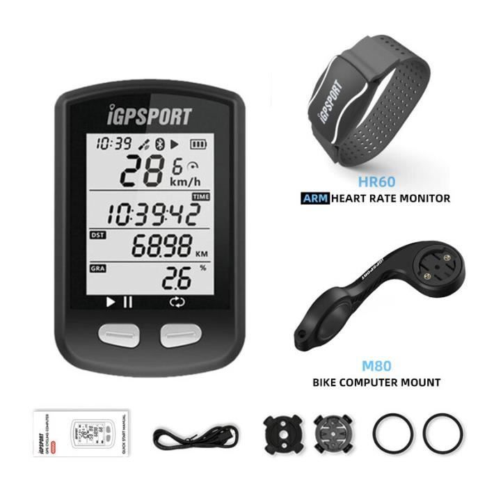 Compteur Vélo GPS CYCPLUS G – Sans Fil, étanche IPX6, Neuf Sous Blister
