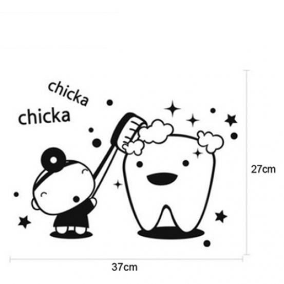 Dessin Anime Amovible Salle De Bain Toilette Impermeable