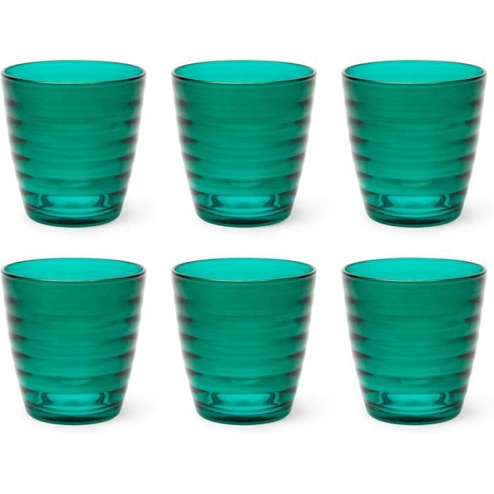 Lot de 6 verres à eau 'Kaleido' 24cl transparent - L'Incroyable