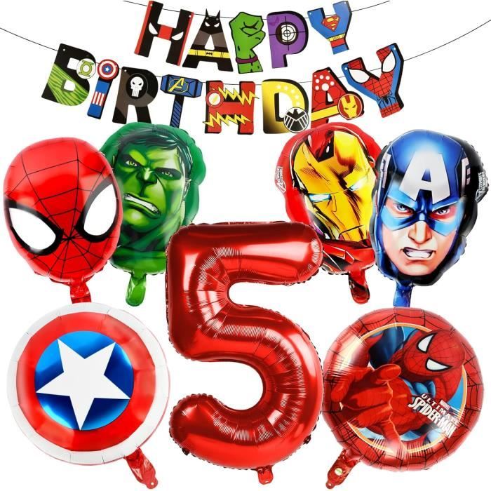 Guoguonb Kit Décoration Fête Spatiale 8 Ans – Astronautes, Fusées, Ballons Alu, Bannière, Déco Gâteau – Pour Anniversaire Garçons Et Filles
