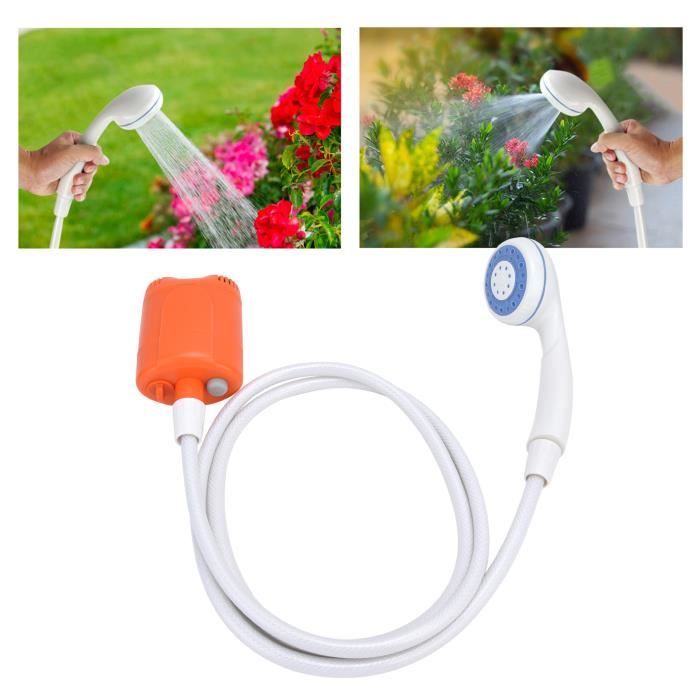 Koopsmate Douche Portable Camping 4400mAh – Douche Extérieure Rechargeable LED, IPX6, Pression Puissante Pour Randonnée, Plage, Animaux