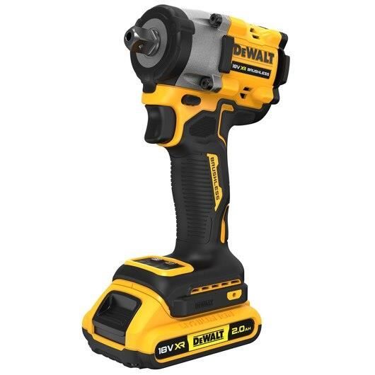 Boulonneuse à chocs 12 XR 18V 2Ah li ion brushless DEWALT DCF922D2T QW - vue 1
