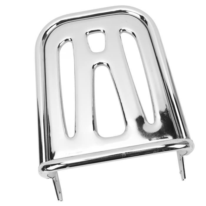 Porte-bagages Arrière Chromé Pour Moto Honda Shadow VT1100 - Compatible Sabre, ACE, Toutes Années - Acier Robuste, Fixations Solides
