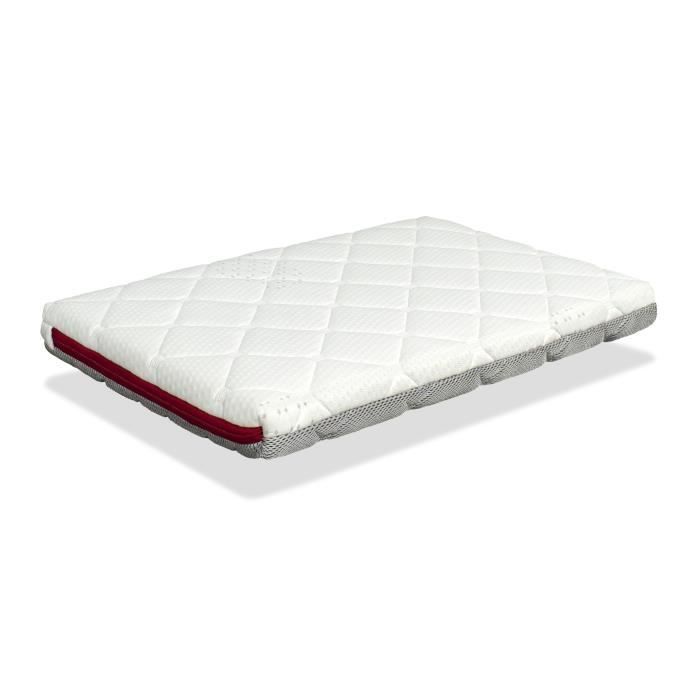 Matelas de Bébé Berceau 80x40 Epaisseur 7 CM MINI CANDY - Déhoussable lavable mousse à mémoire de forme et respirant - DORMALIT Matelas de Bébé Berceau 80x40 Epaisseur 7 CM MINI CANDY - Déhoussable lavable mousse à mémoire de forme et respirant - DORMALIT