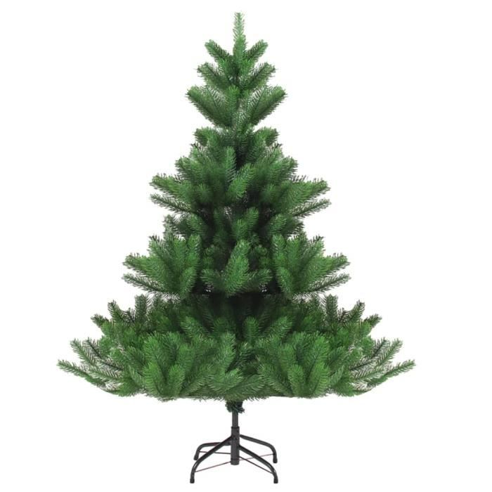 OLL Sapin de Noël artificiel Nordmann avec LED Vert 180 cm 106976