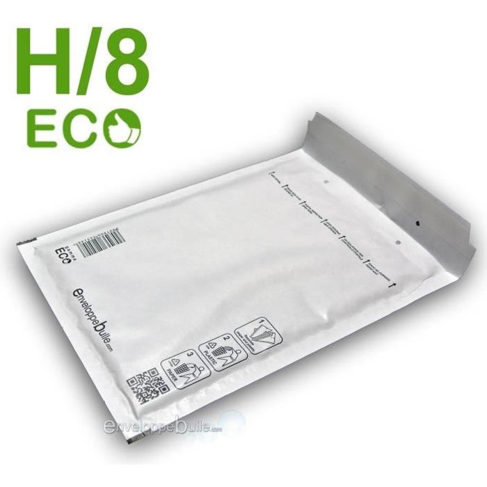 100 Enveloppes à bulles ECO H/8 format 270x360 mm - Cdiscount Bricolage