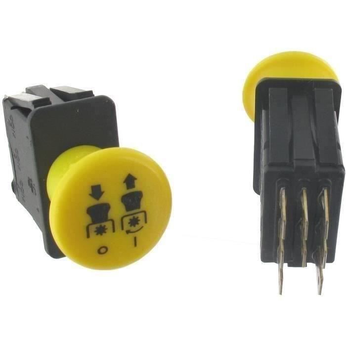 Contacteur électrique / Interrupteur ON/OFF, 8 broches adaptable pour machines BOBCAT modèles Zero T