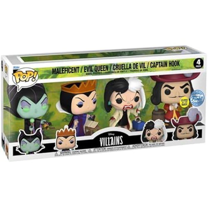 Figurine Funko Pop Disney Villains Glow dans le Vinyle de haute qualité - vue 2