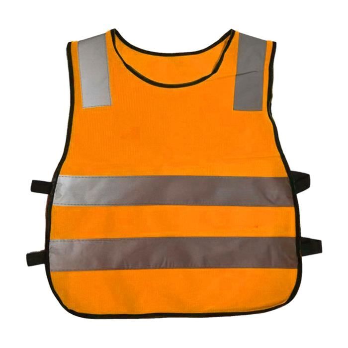Vêtements Réfléchissants de Sécurité pour Enfants Hi Vis Safety Traffic  School Orange - Cdiscount Sport