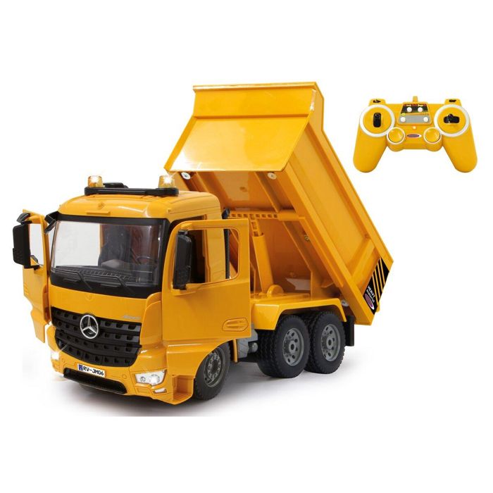 Jamara Grue Télécommandée Mercedes-Benz Arocs jaune 1:20