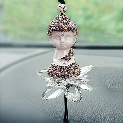 Pendentif Cristal Pour Rétroviseur Voiture - Déco Arc-en-Ciel - Brillant Et Coloré