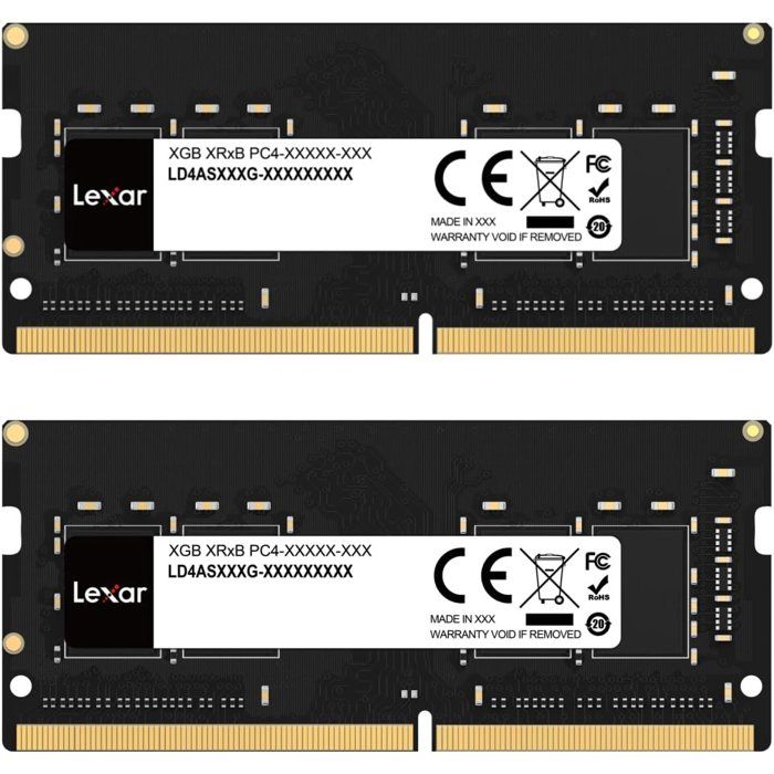 Barrette Mémoire LEXAR DDR4 288 PIN U DIMM 3200 MHz CL22 1.2 V Blister