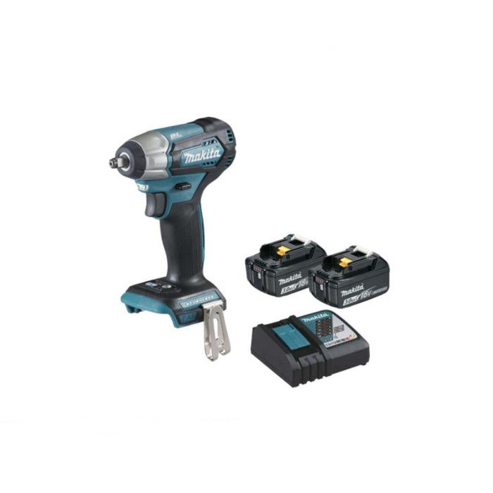Makita Boulonneuse à chocs à batterie 18V Li Ion 3 Ah 180 Nm + Coffret DTW180RFj - vue 2