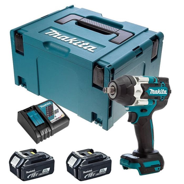 Boulonneuse à chocs 18V LXT 700 Nm 12 2x3 0 Ah en MAKPAC MAKITA DTW700RFJ