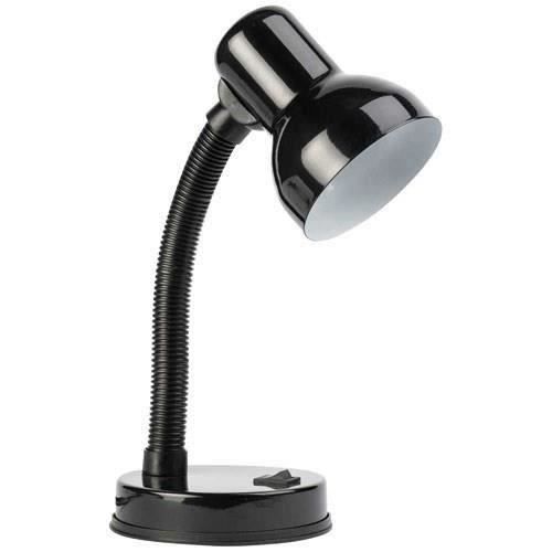 Lampe de bureau Rooky - MATHIAS - Ø11 x H31 cm - Noir