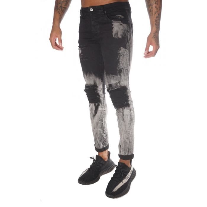 Jean slim destroy homme clearance